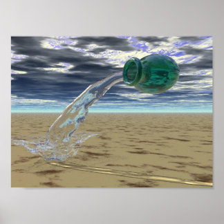 注ぎ水いっぱい ポスター