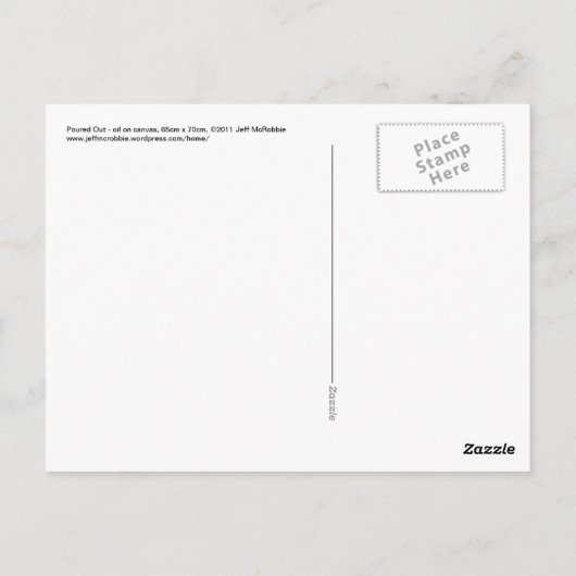 注ぎ込み済み – はがき (裏面)