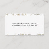 注ぐ必要な香り油 名刺 (裏面)