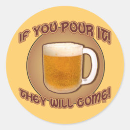 注もしぐ来ぞ！ ラウンドシール