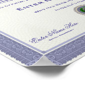 注イタリアン射証明によおもしろいり ポスター (角)