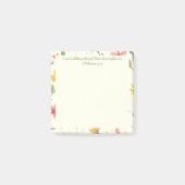 注カスタマイズ記 – フローラ縁ど ポストイット (正面)