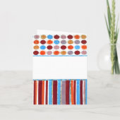 注カラフル記カード/招待状 招待状 (裏面)