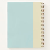 注カラフル記文字 ノートブック (裏面)