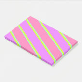 注ストライプの記 ポストイット (アングル)