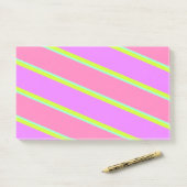 注ストライプの記 ポストイット (デスク)