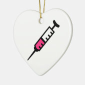 注入のスポイト セラミックオーナメント (左)