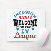 注入ナース、I.V.へようこそリーグ マウスパッド (マウス)