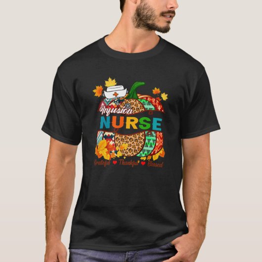 注入ナースRN感謝パンプラ賛美キ Tシャツ (正面)