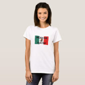 注射でメキシコ人おもしろTシャツ Tシャツ (正面フル)