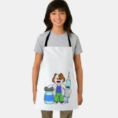 注射器で医者になる犬 エプロン (インサイチュ)