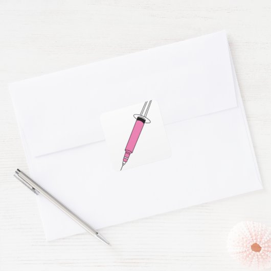 注射器 スクエアシール (封筒)