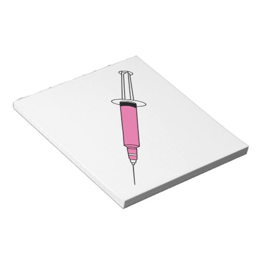注射器 ノートパッド (アングル)
