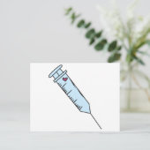 注射器 ポストカード (スタンド正面)