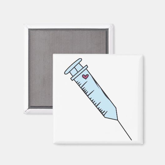 注射器 マグネット (正面/裏面)