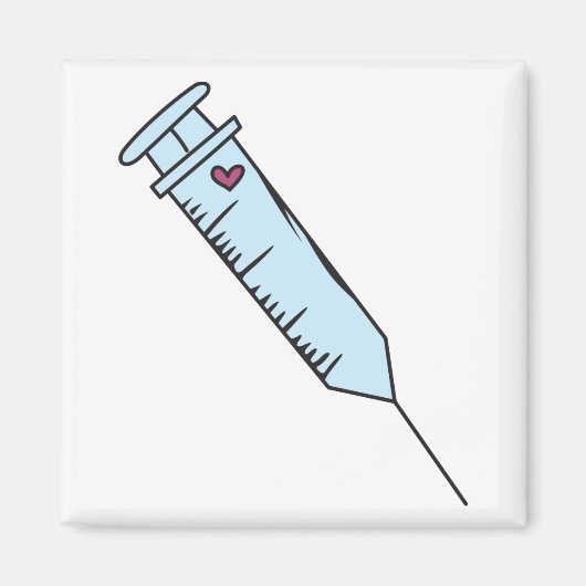 注射器 マグネット (正面)