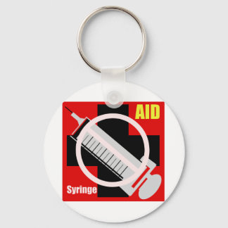 注射禁止 キーホルダー