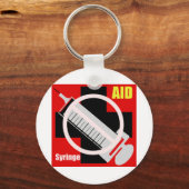 注射禁止 キーホルダー (正面)