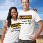 注意おもしろいドリンクパッケージクルーズ Tシャツ<br><div class="desc">このデザインはデジタルアートを使って作成された。スタイルオプションの下の[詳細] >>を選択して、このシャツのスタイルを変更できる。ボタンをパーソナライズされた押しクリックて色を変えて、名前、イニシャル、または単語を追加するお気に入りのこと。私は連絡colorflowcreations@gmail.comで私はもし、このデザインを別の製品に持つ必要がある。オリジナル抽象芸術絵画アクリルをwww.etsy.com/colorflowartで購入。www.facebook.com/colorflowcreations、www.instagram.com/colorflowcreations、www.twitter.com/colorflowart、後を追およびwww.pinterest.com/colorflowcreationsで自分の創造や自分の情報を見る。</div>