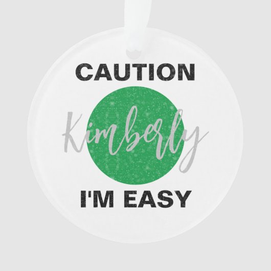 注意おもしろい簡単スキーとスノーボード オーナメント (正面)