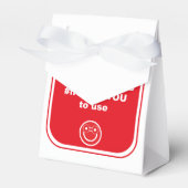 注意このテンプレートはCutomizeを使#freeる フェイバーボックス (正面サイド)