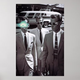 注意してそこに – (スケッチボードのロゴ付き) ポスター