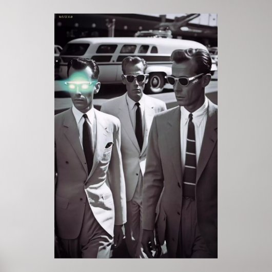 注意してそこに – (スケッチボードのロゴ付き) ポスター (正面)