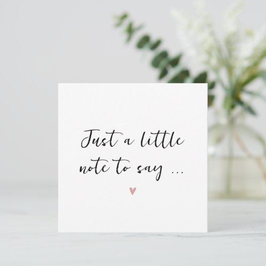 注意して言う – 妊娠シンプル告知カード 案内状 (スタンド正面)