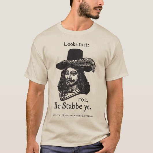 注意しろ Tシャツ (正面)