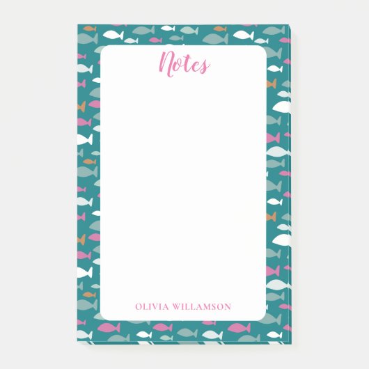 注意すべき魚のパターン ポストイット (正面)