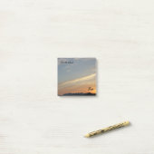 注意するパーソナライズな棒 ポストイット (デスク上)