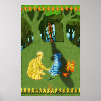 注意する ポスター