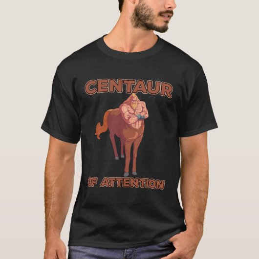 注意のケンタウロス Tシャツ (正面)