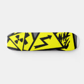 注意のシンボルや象徴 スケートボード (横)