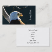 注意のワシ 名刺 (正面/裏面)