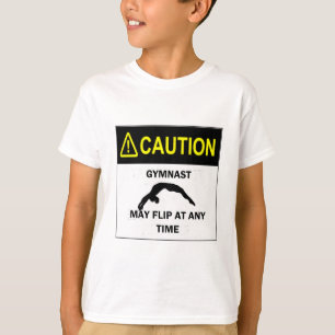 注意の体育専門家 Tシャツ