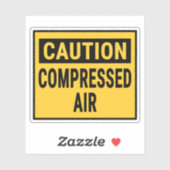 注意の圧縮空気 シール (シート)