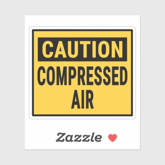 注意の圧縮空気 シール (シート)