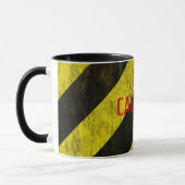 注意の安全ストライプテープ マグカップ (左)