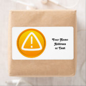 注意の注意記号 ラベル (インサイチュ)