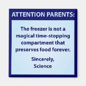 注意の親 マグネット (正面)