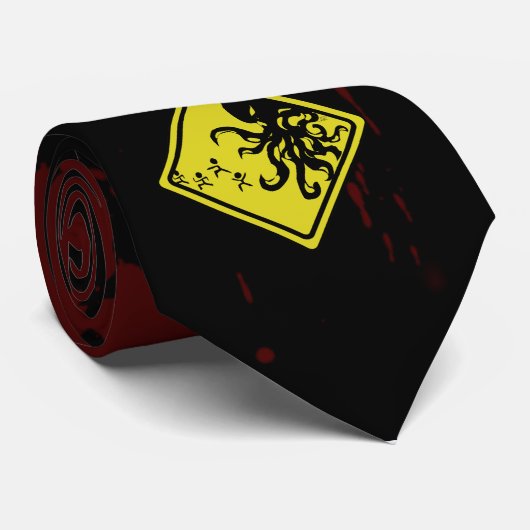 注意のCthulhuのタイ ネクタイ (ロール)