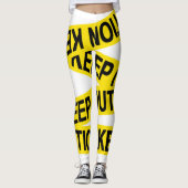 注意はテープを保ちます レギンス (正面)