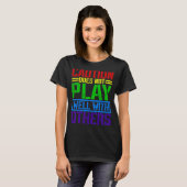 注意は他遊の人に合わない_----- Tシャツ (正面フル)