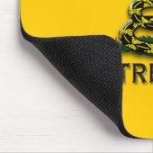 注意は"私で"旗を踏みません マウスパッド (コーナー)