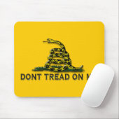 注意は"私で"旗を踏みません マウスパッド (マウス)