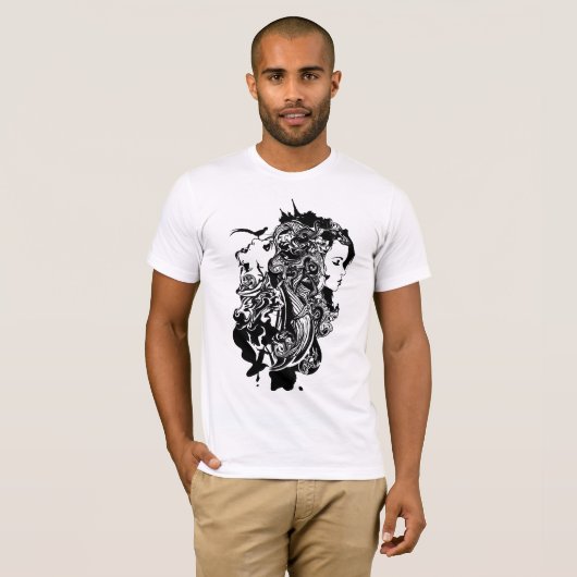 注意を引いて下さい Tシャツ (正面フル)