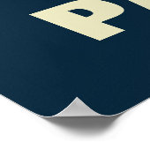 注意ウェット絵を描ワークスの健康と安全に関するレトロ ポスター (角)