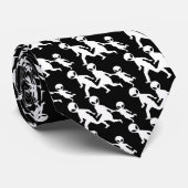 注意エイリアン移民おもしろい縁ど署名パロディ ネクタイ (ロール)