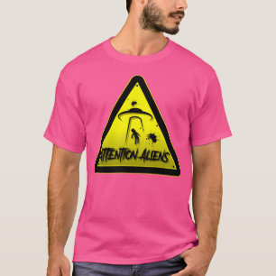 注意エイリアン Tシャツ